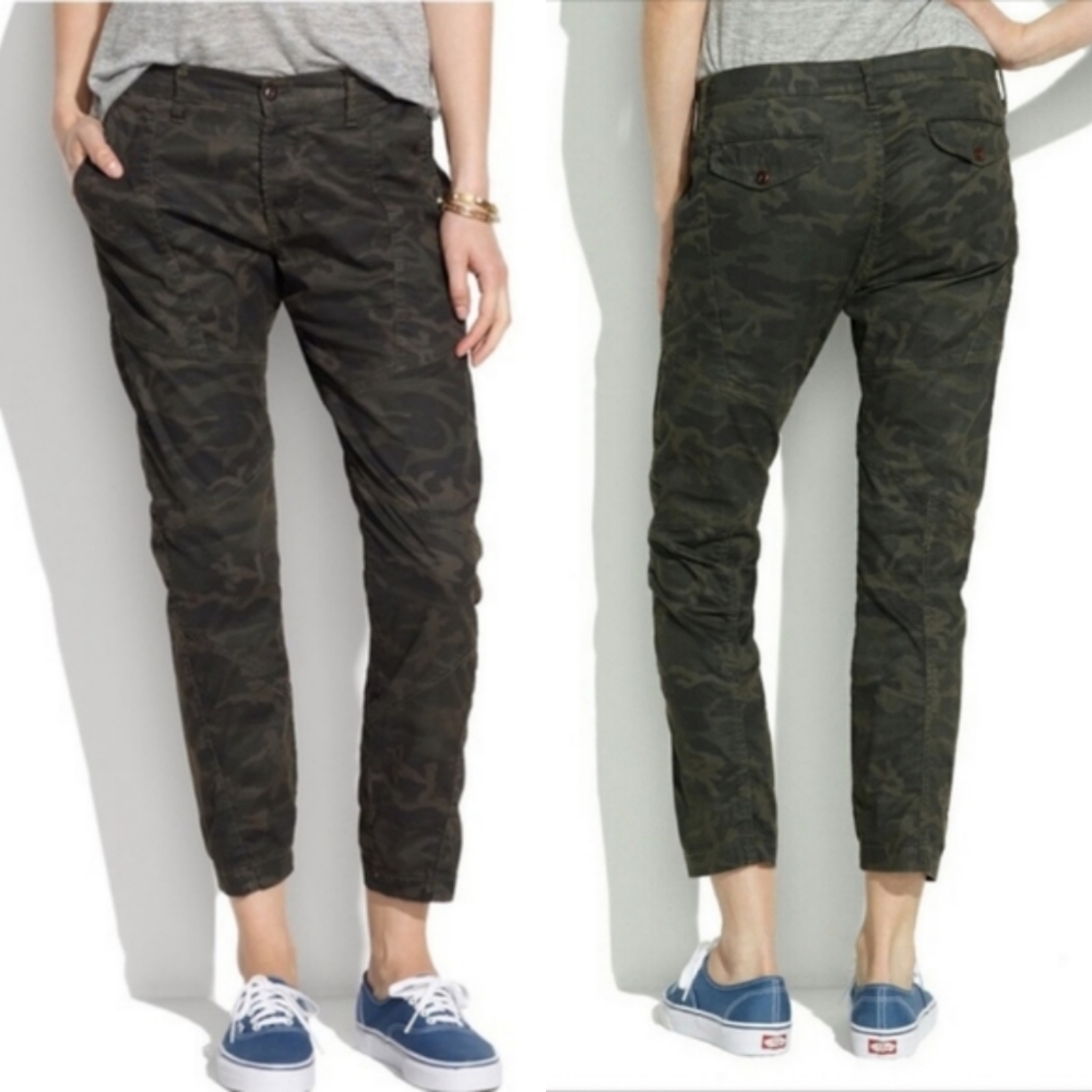 NSF camo ankle pants